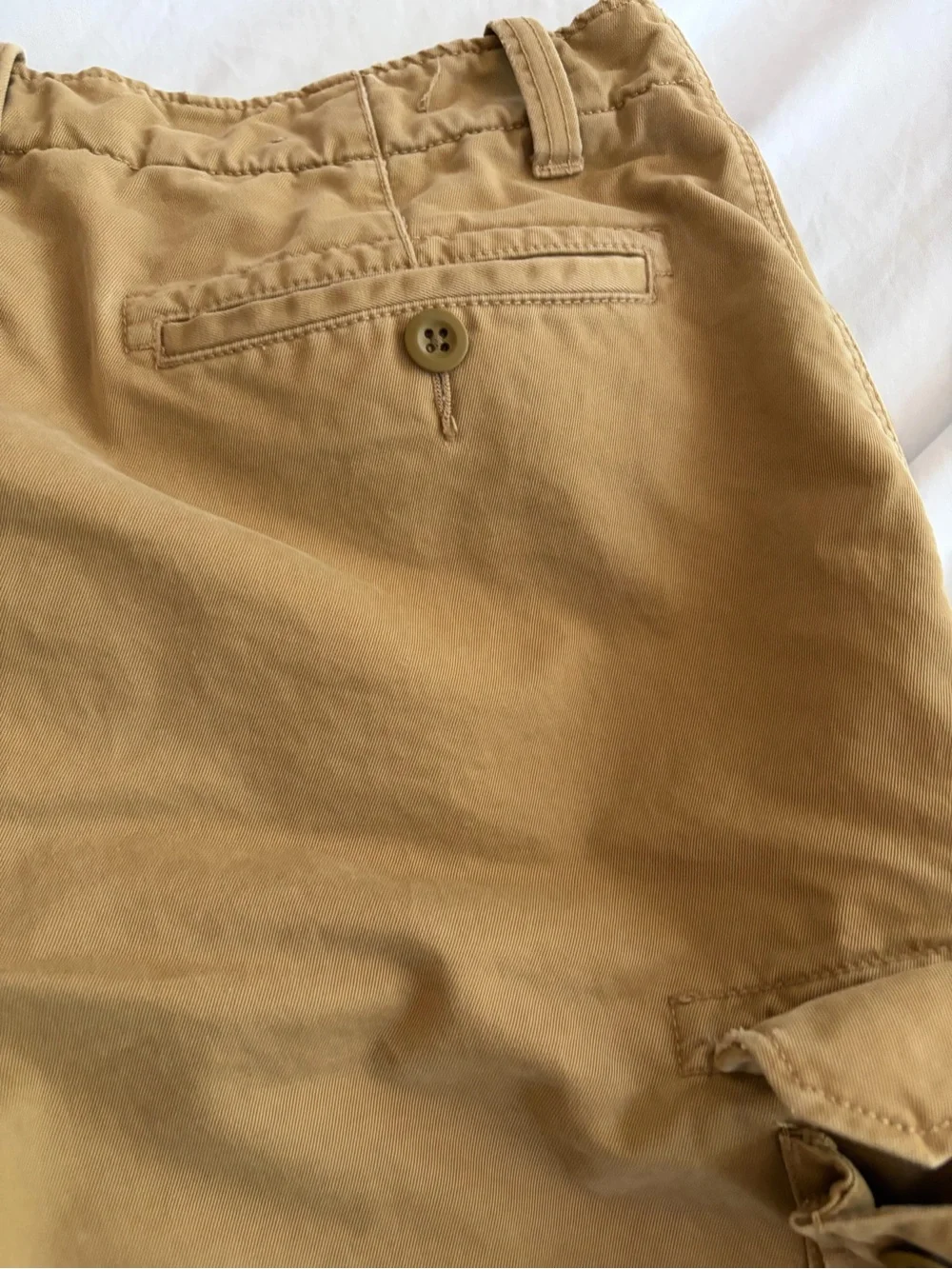 J. Crew Men's Tan Cargo Pants - Utility Style Size 34x34